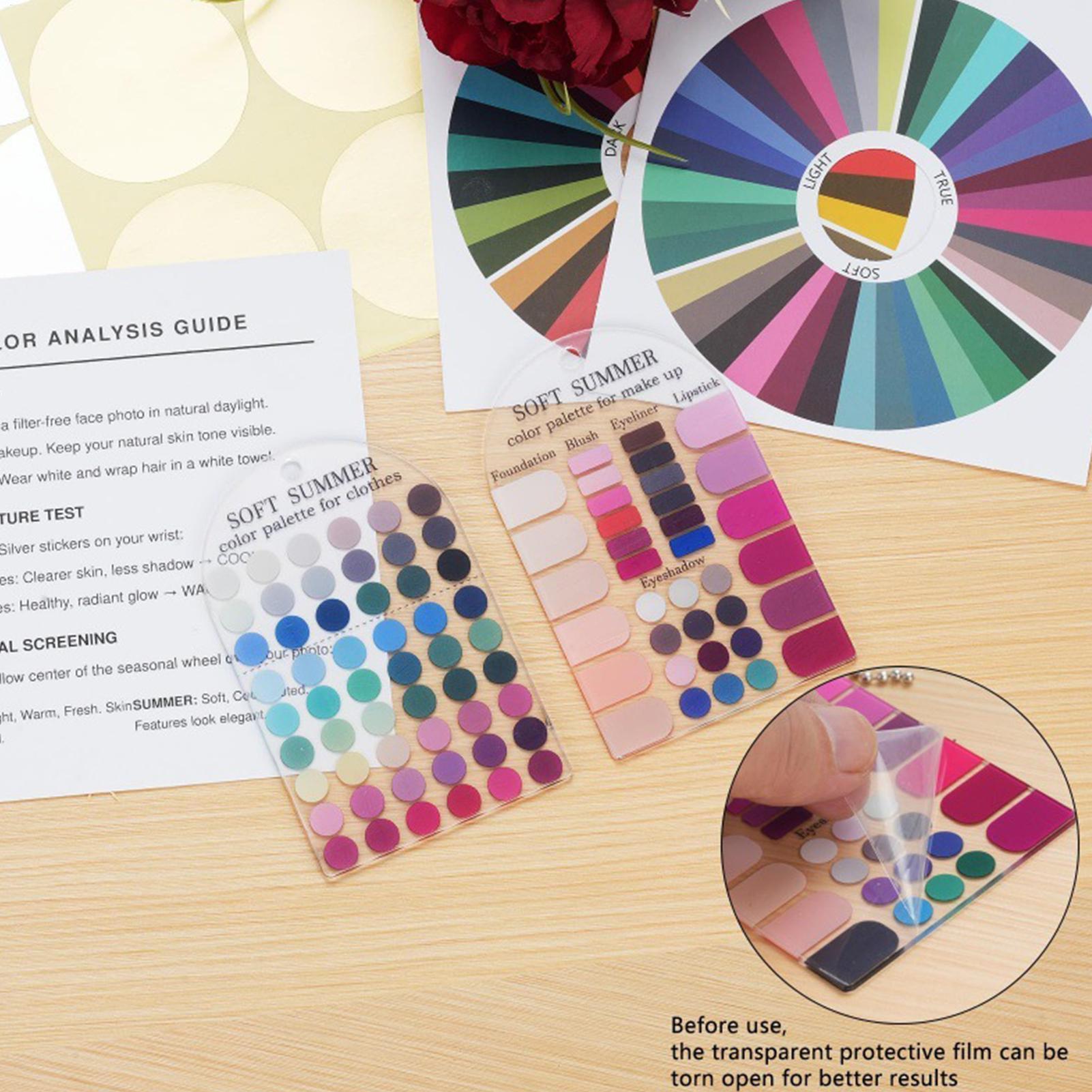 Summer Clothing Guide - Color Palette Cards Soft Summer 2