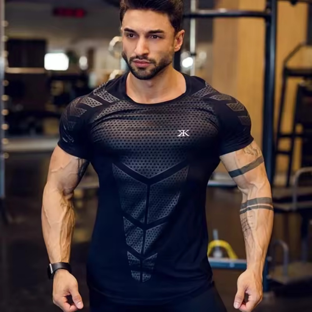 Summer Clothing Men 2025 - 2025 Men Running Sports T-shirt Training