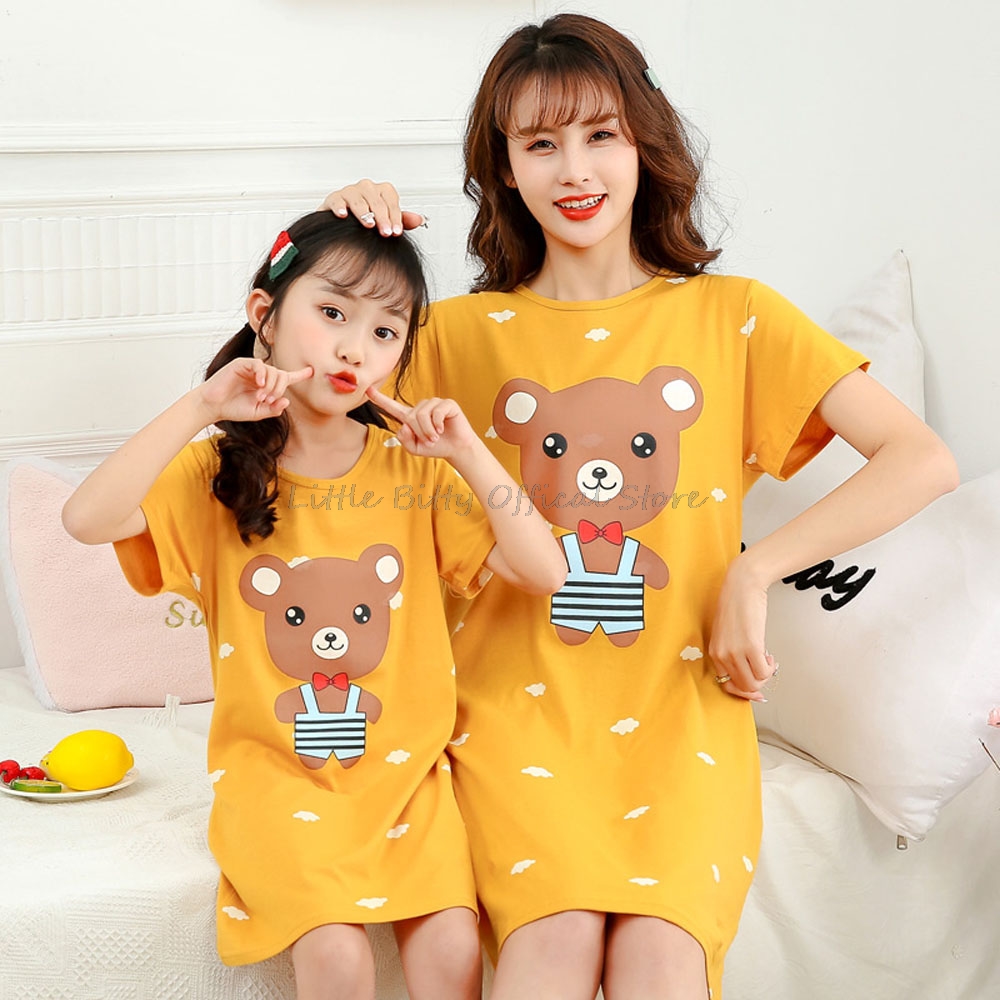 Summer Clothing For Teen Girls - Summer Mom Daughter Night Dress Family