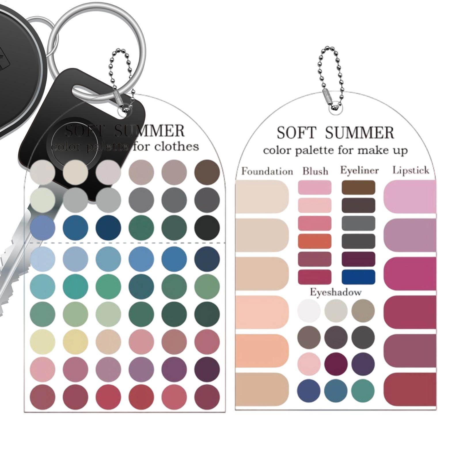 Summer Clothing Guide - Soft Summer Color Palette Card 2