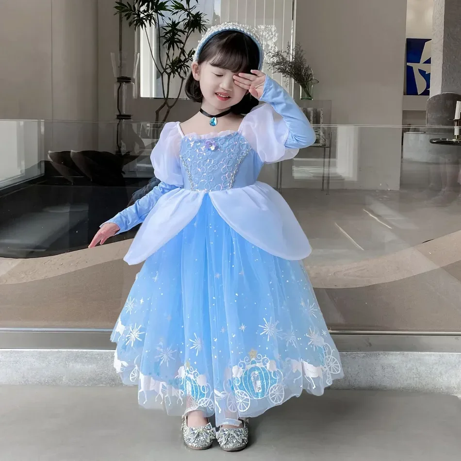 Cinderella Princess Cosplay Dr - Summer Clothing Kids review and price