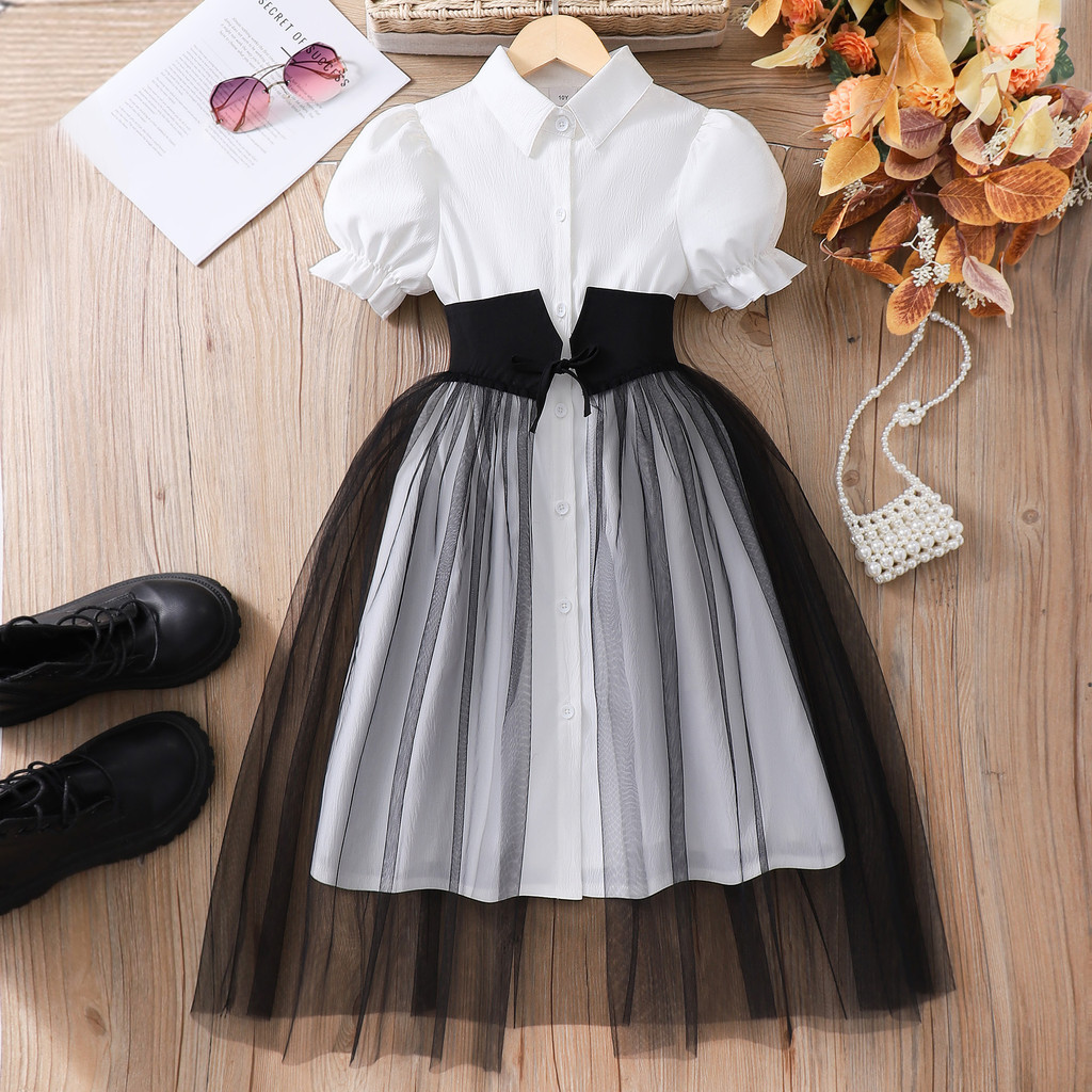 8-12 Yrs Girl Dress Summer Bla - Summer Clothing For Teen Girls review and price