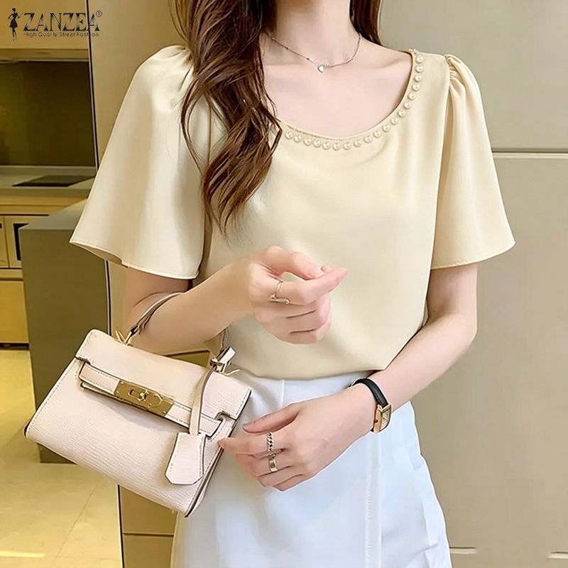 ZANZEA Women's Elegant Blouses - Summer De Clothing review and price