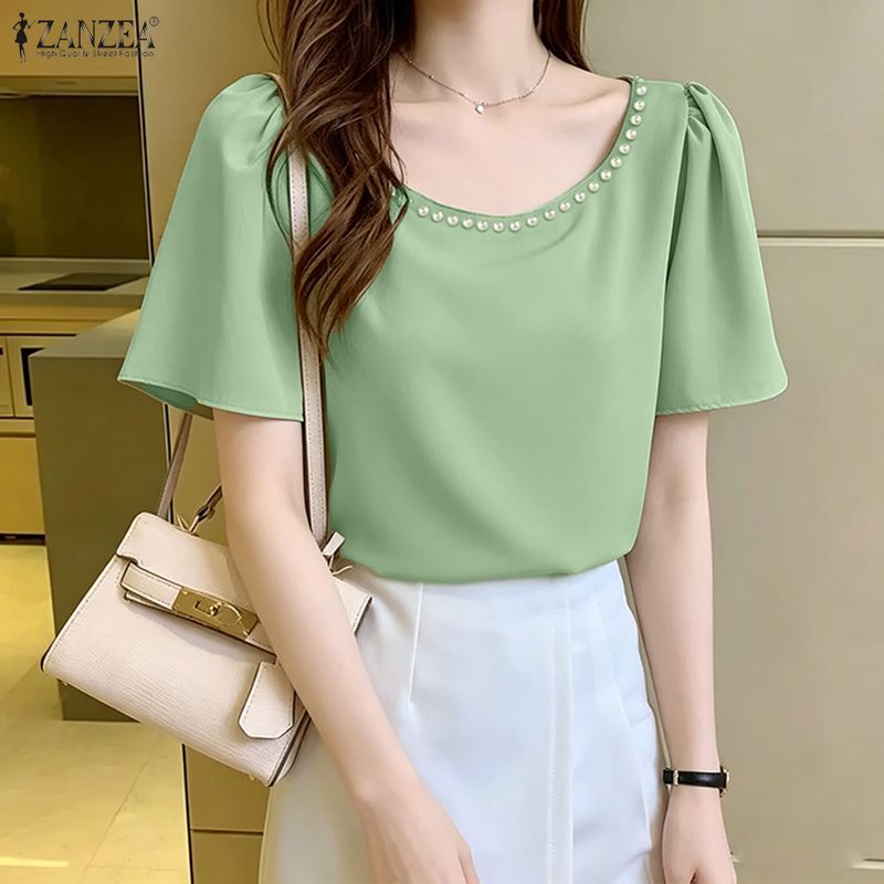ZANZEA Women's Elegant Blouses - Summer De Clothing review and price