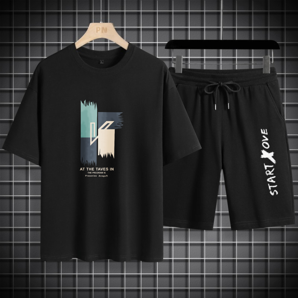 1pcs Men's t-shirt Sets 2026 S - Summer Clothing Drip review and price