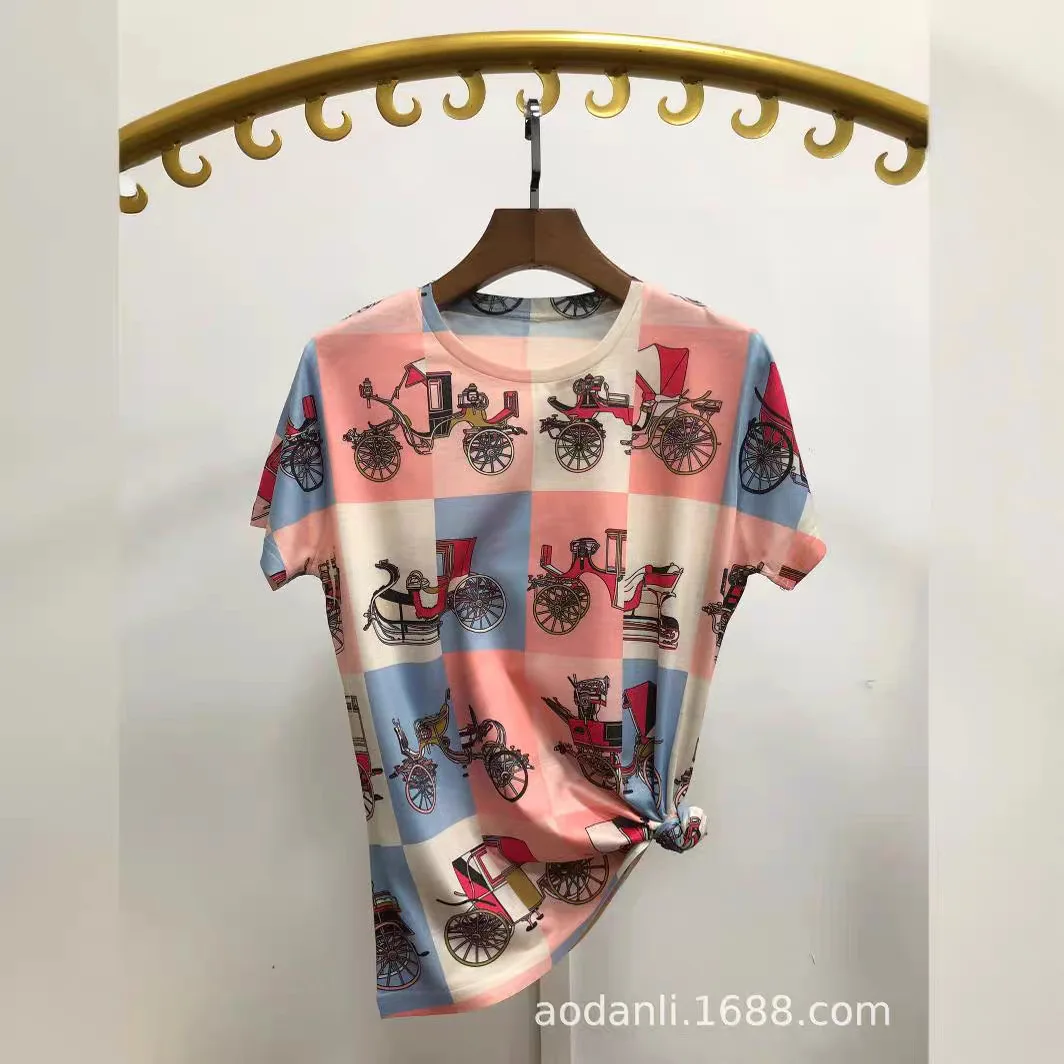 2025 Plaid T Shirts for Women  - Summer De Clothing review and price
