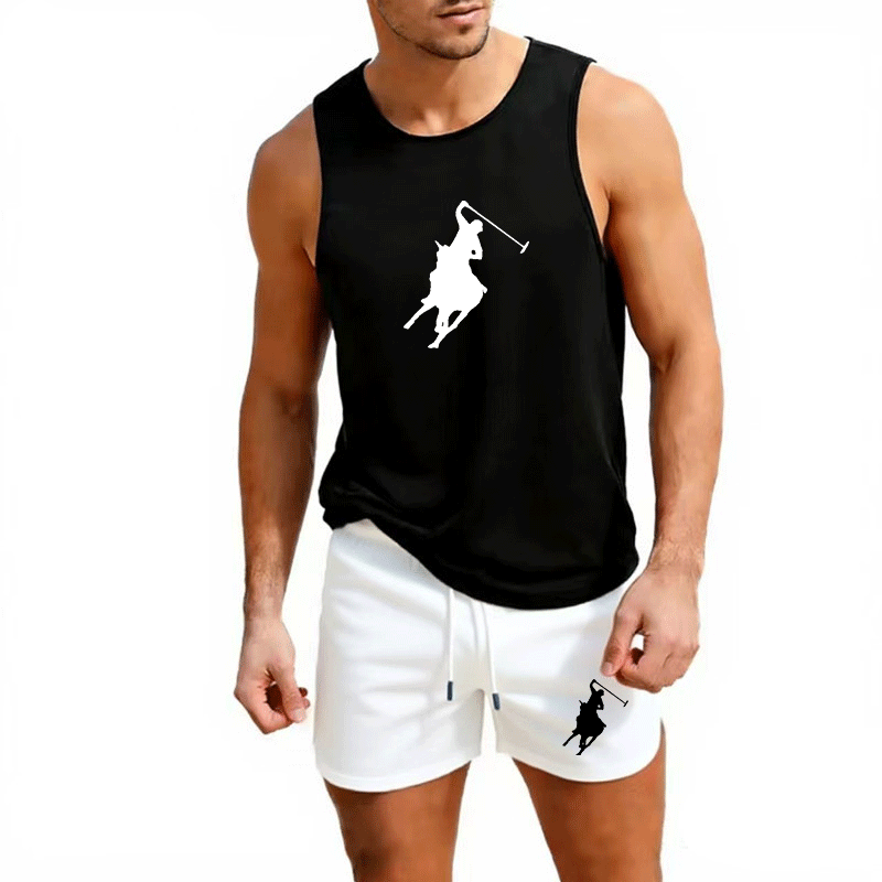 European Men Summer Vest and S - Summer Clothing Sets review and price
