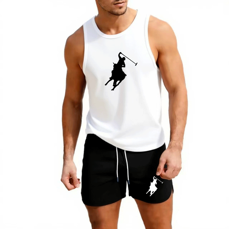 European Men Summer Vest and S - Summer Clothing Sets review and price