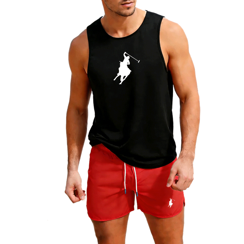 European Men Summer Vest and S - Summer Clothing Sets review and price