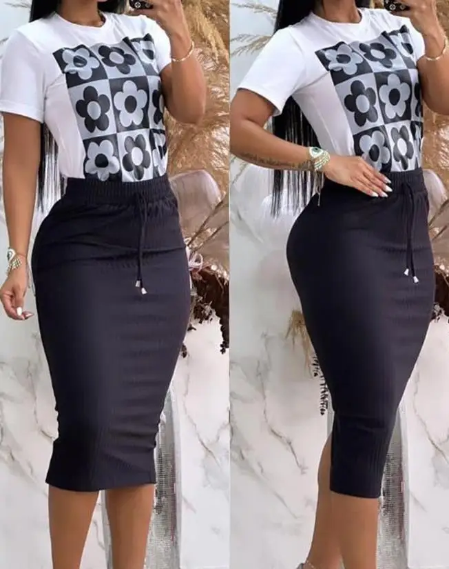Women's Floral Graphic Print T - Summer Clothing Men 2025 review and price