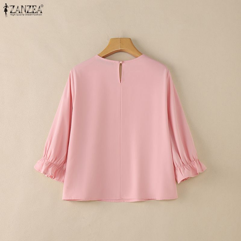 ZANZEA Woman Minimalist 3/4 Pu - Summer De Clothing review and price
