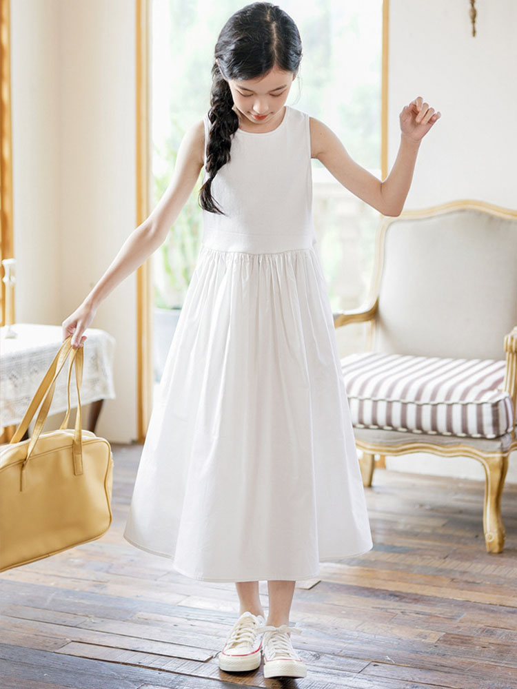 Maxi Long Dress For Little Gir - Summer Clothing For Teen Girls review and price