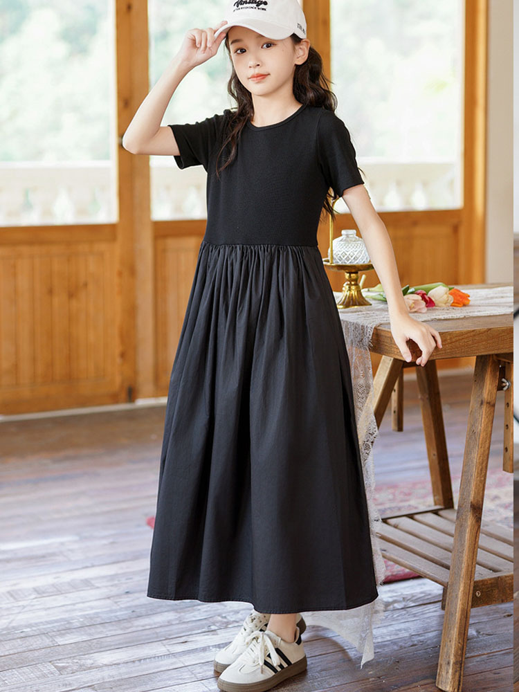 Maxi Long Dress For Little Gir - Summer Clothing For Teen Girls review and price