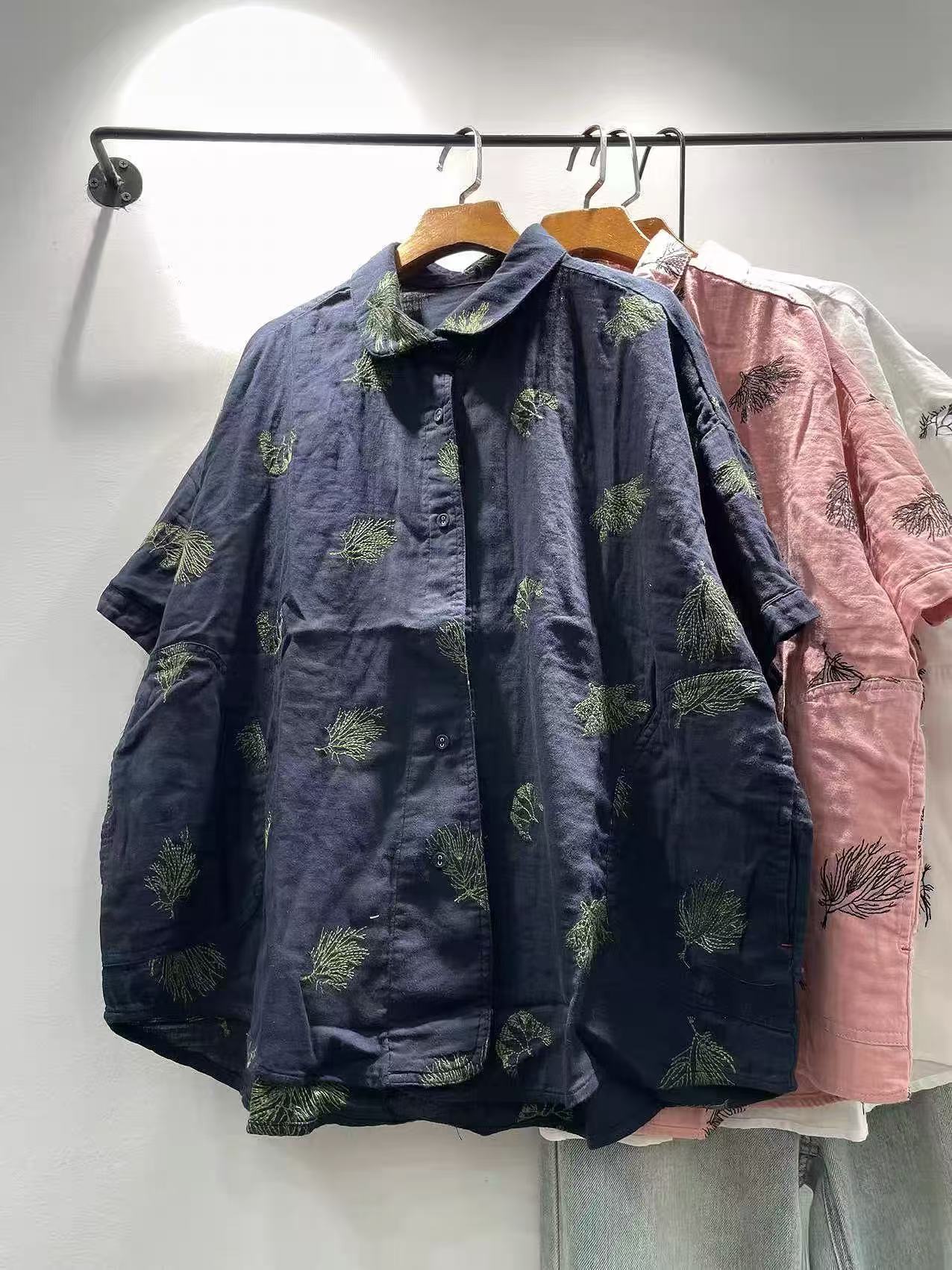Bust 128cm oversized shirts an - Summer Clothing Japan review and price