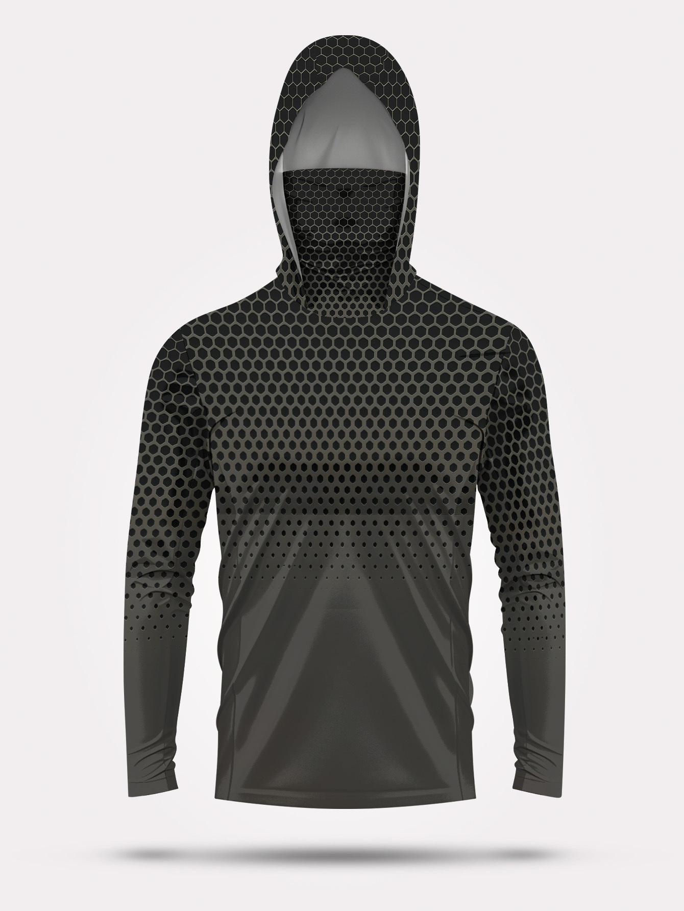Men Hood Fishing Shirt long sl - Summer Knit Clothing review and price