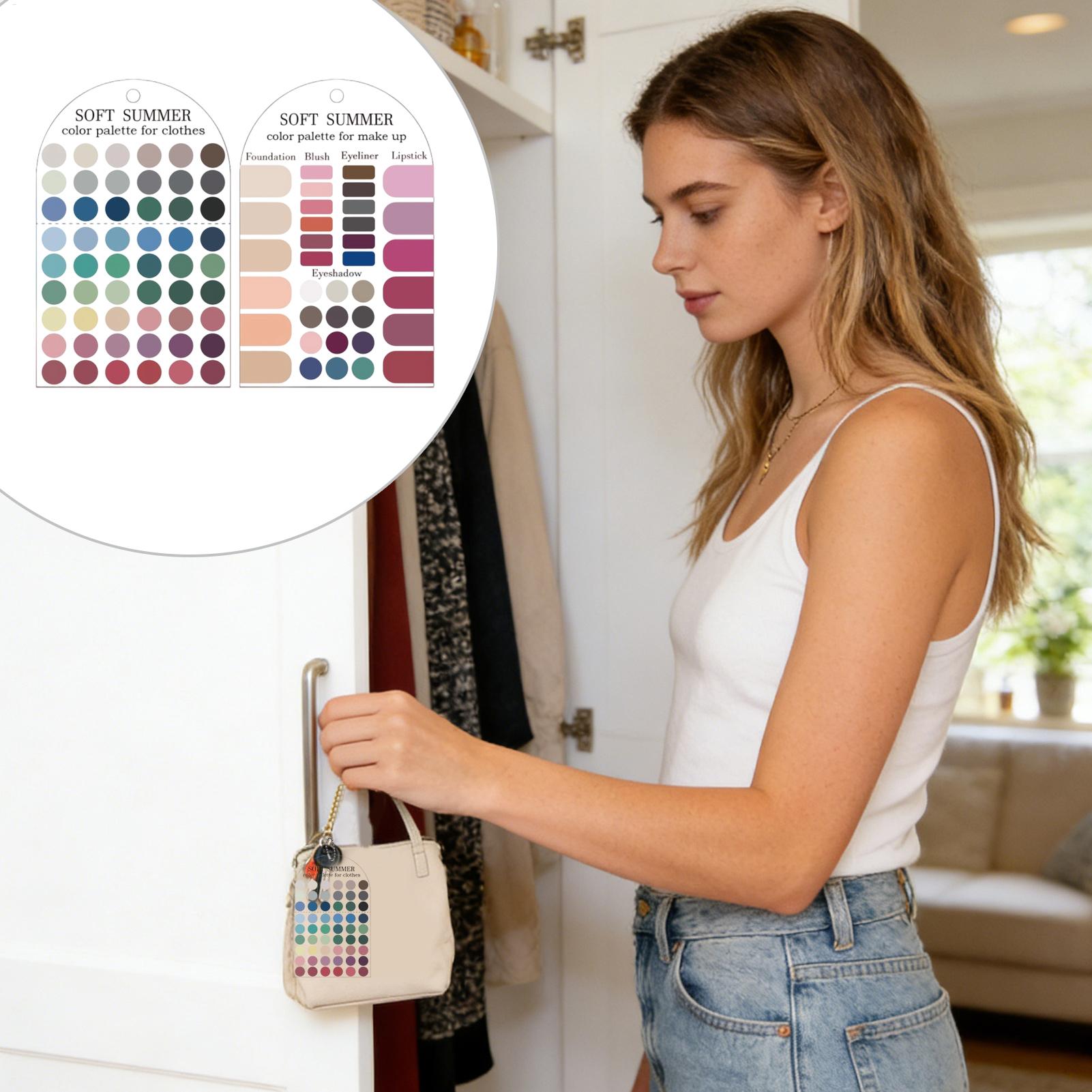 2 Pieces Acrylic Seasonal Pale - Summer Clothing Guide review and price