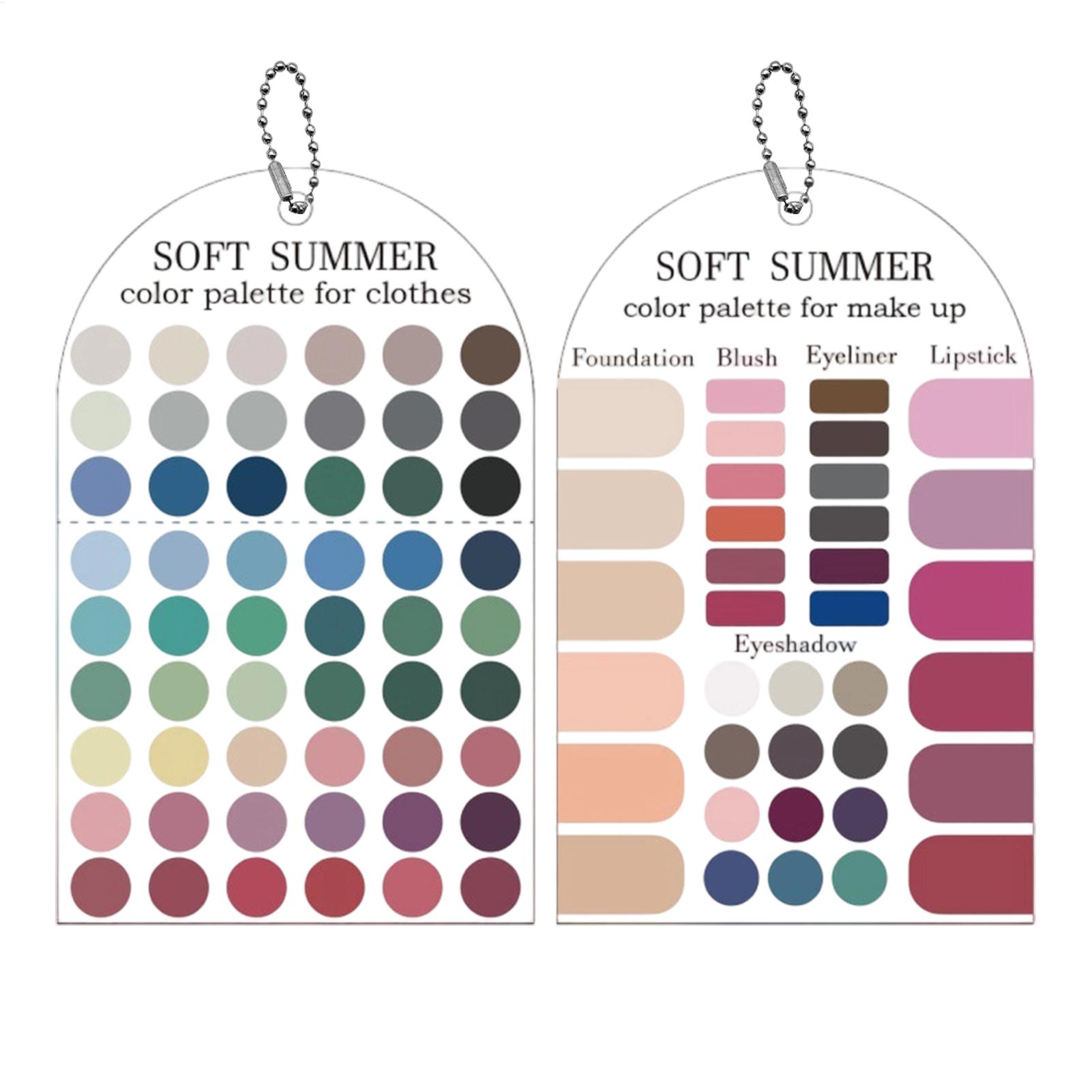 2 Pieces Acrylic Seasonal Pale - Summer Clothing Guide review and price