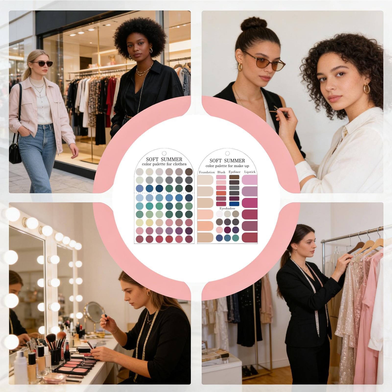 Soft Summer Color Palette Card - Summer Clothing Guide review and price