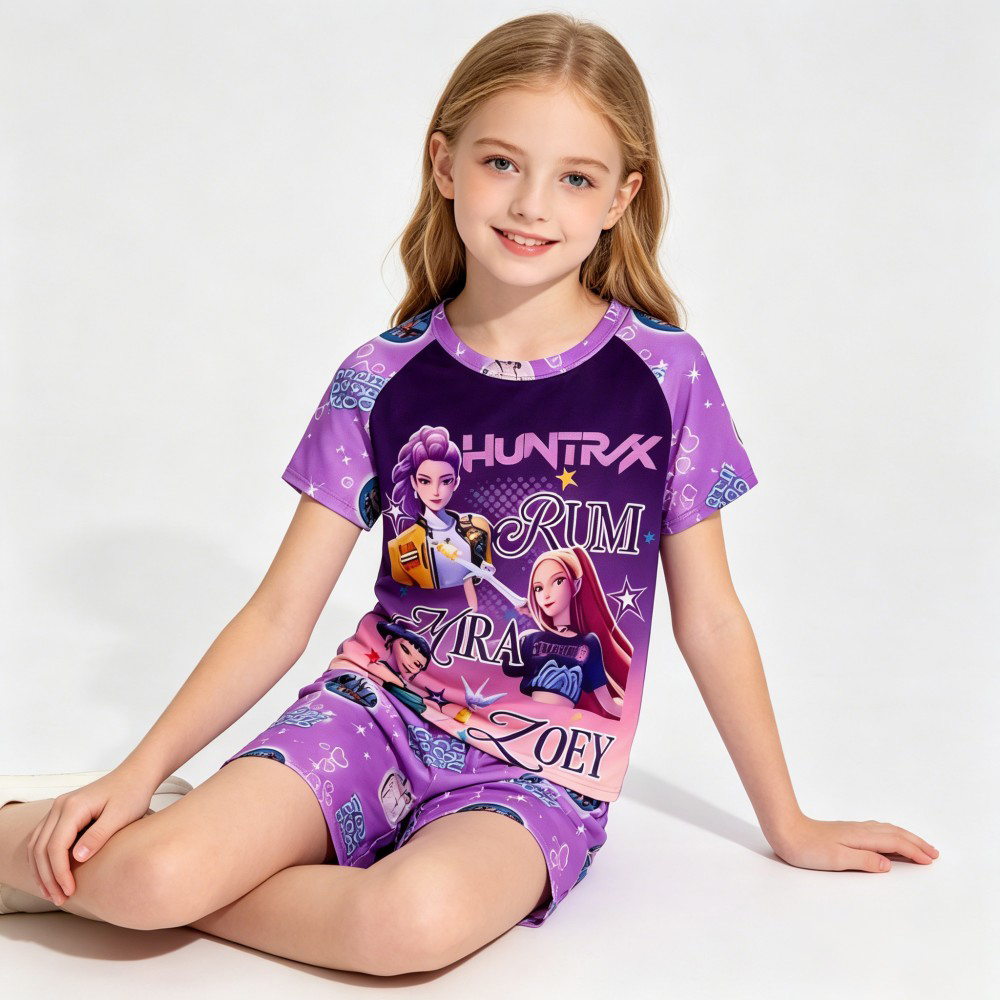 2026 New Kpop Themed Kids Paja - Summer Clothing For Teen Girls review and price