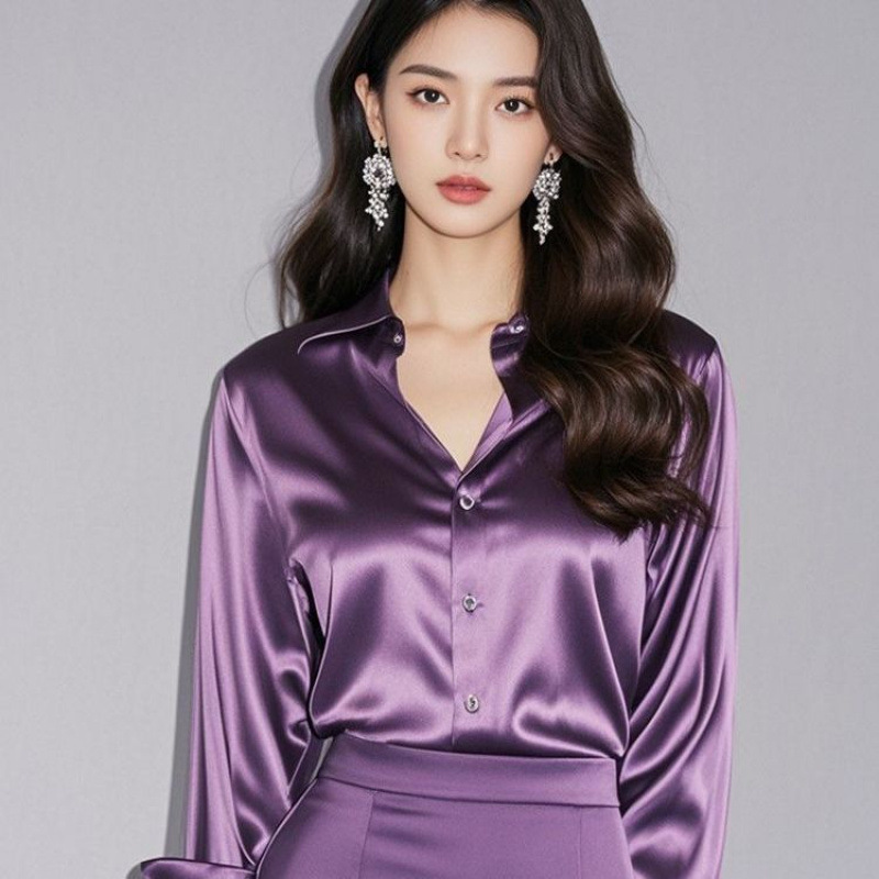 2025 Summer Women's Satin Shir - Summer Clothing Men 2025 review and price