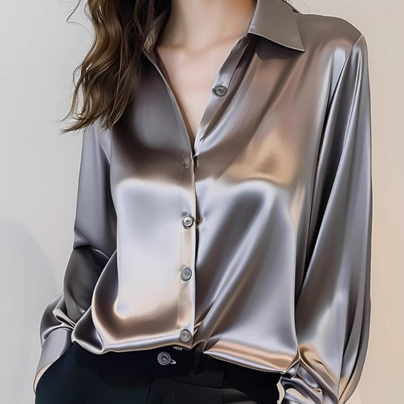 2025 Summer Women's Satin Shir - Summer Clothing Men 2025 review and price