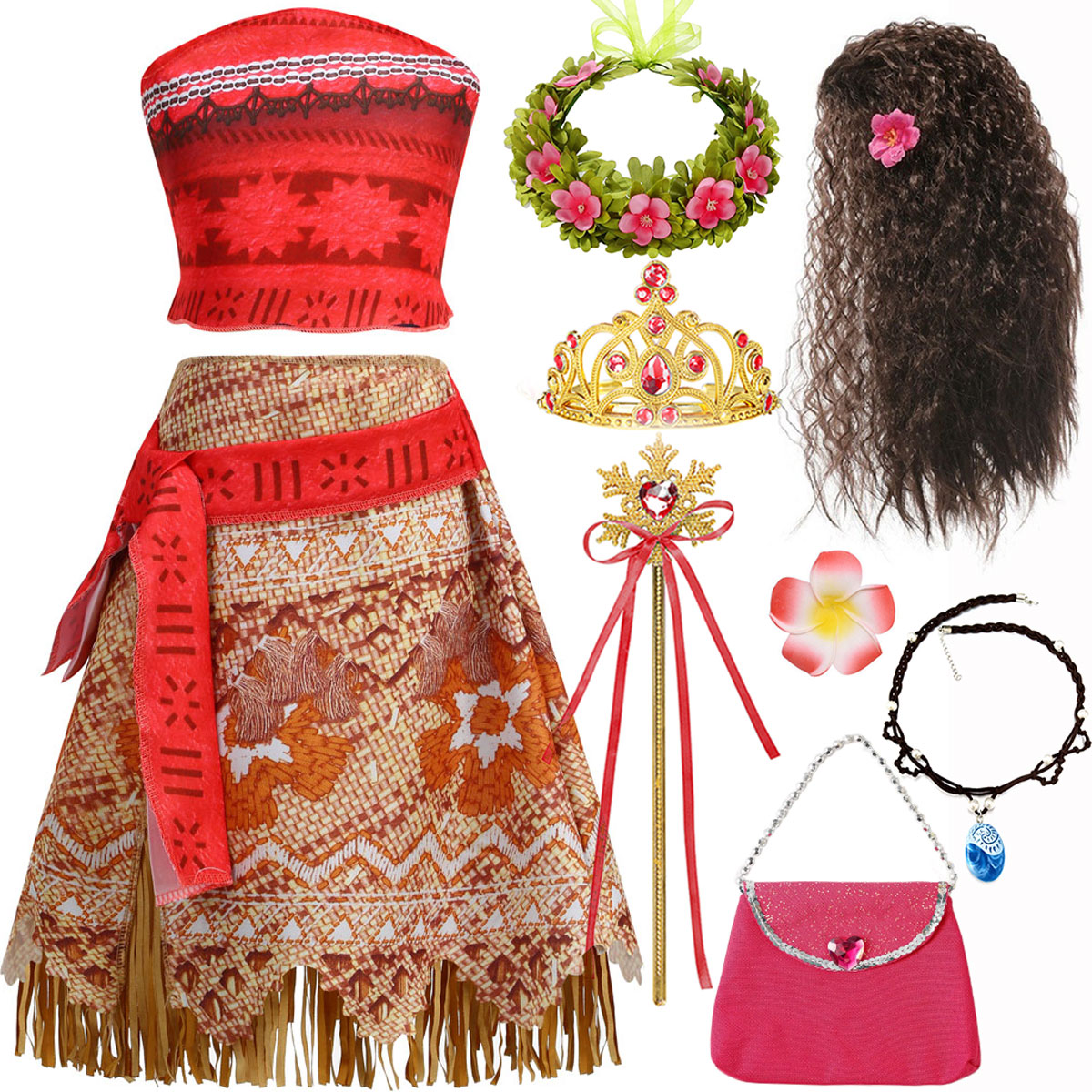 Moana Classic Style Dresses fo - Summer Clothing Kids review and price
