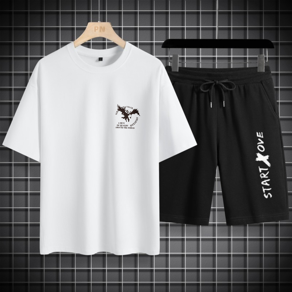 1pcs Men's t-shirt Sets 2026 S - Summer Clothing Drip review and price