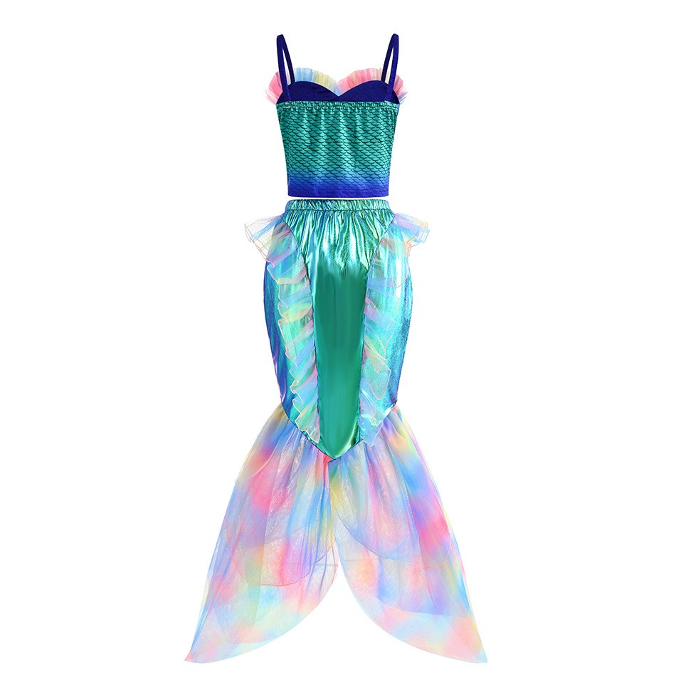 Disney Mermaid Dress Up Costum - Summer Clothing Kids review and price