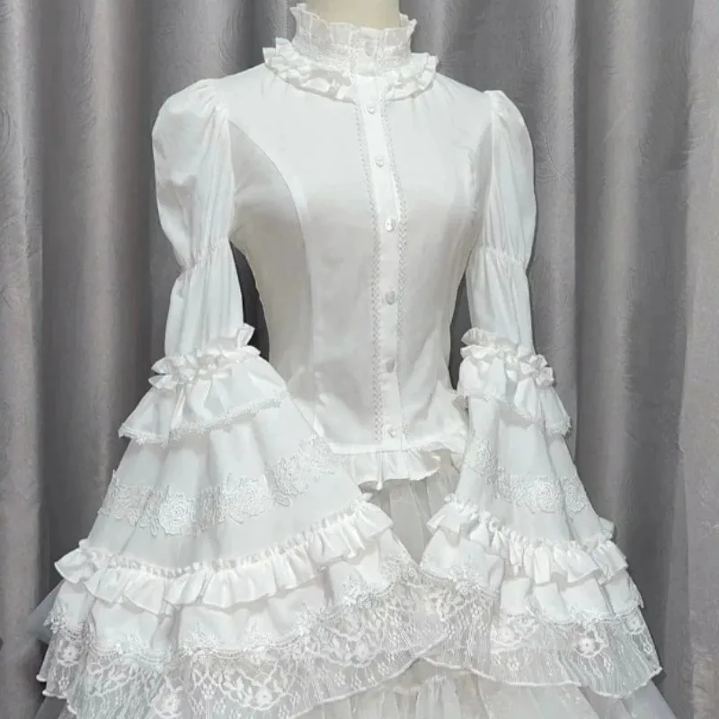 Lolita Style Sweet Blouse Wome - Summer De Clothing review and price