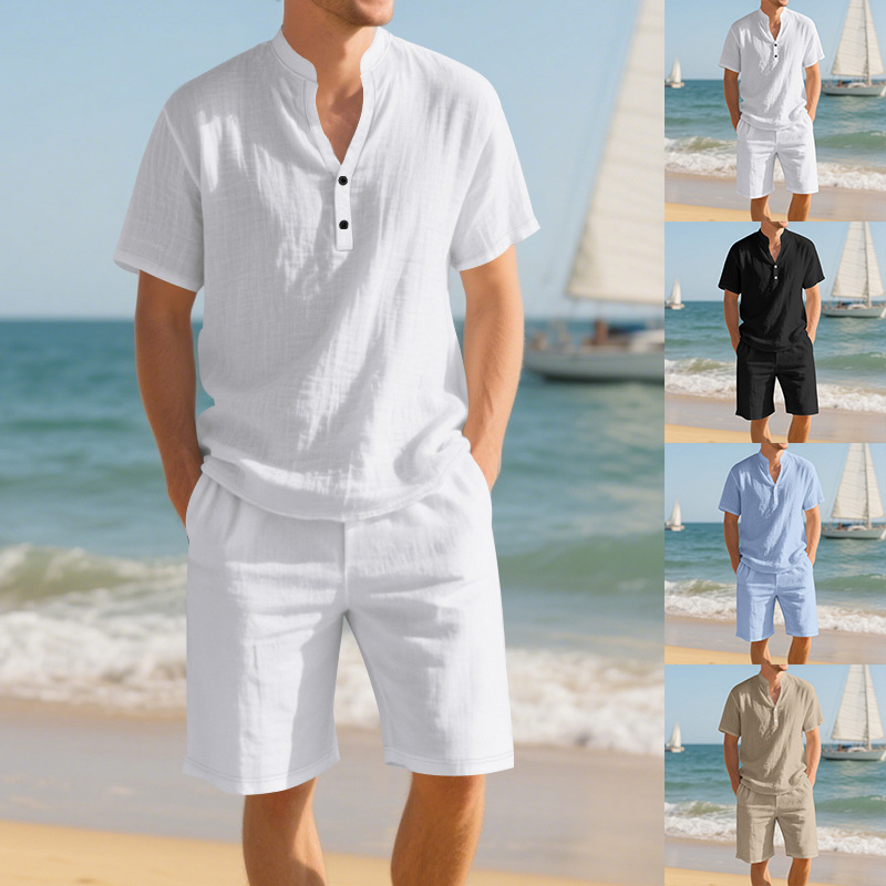Summer Loose Linen Men's Henle - Linen Shorts Men review and price