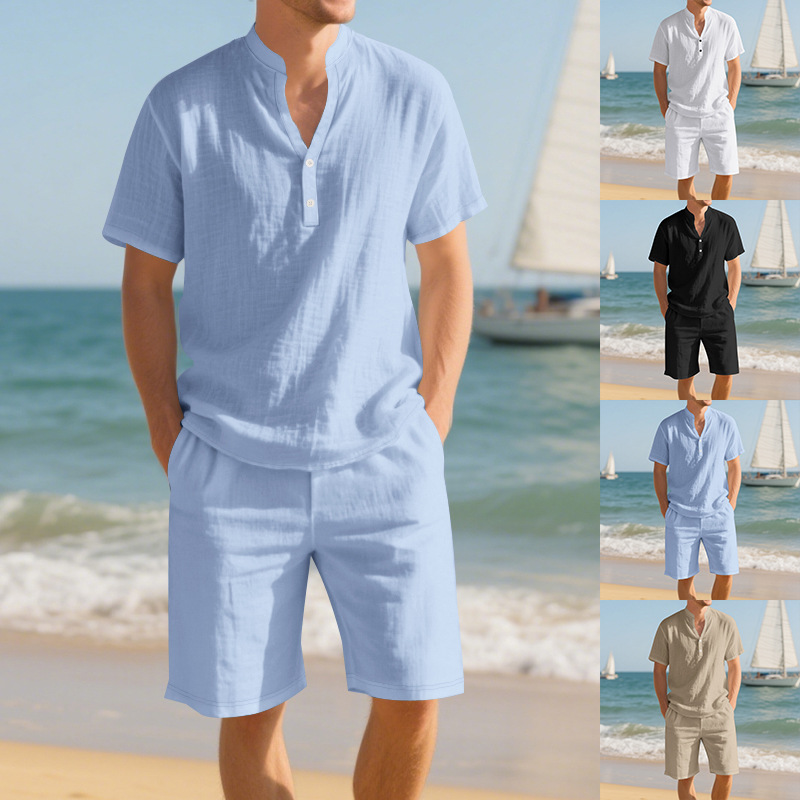 Summer Loose Linen Men's Henle - Linen Shorts Men review and price