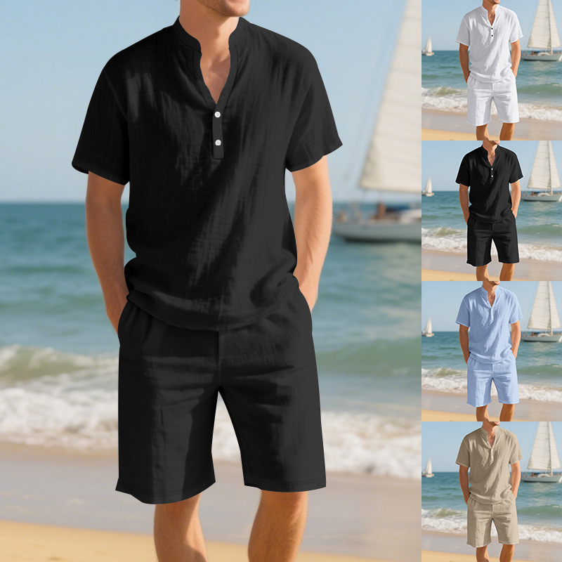 Summer Loose Linen Men's Henle - Linen Shorts Men review and price