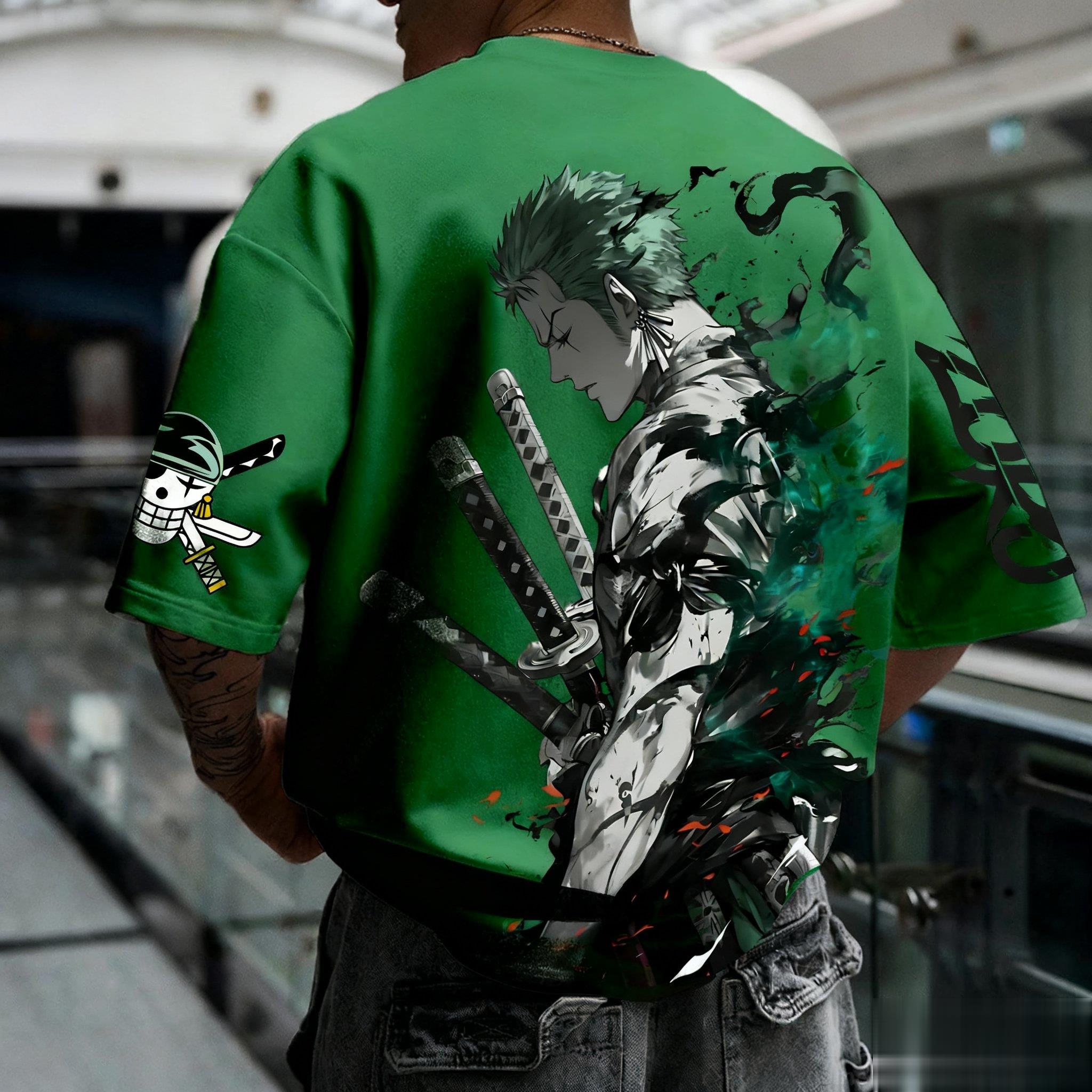 Summer Y2k Anime One Piece Zor - Summer Clothing Men 2025 review and price